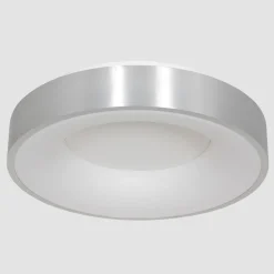 New Steinhauer LED Deckenlampe Metall Kunststoff in Silber Weiß 2700 K