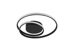 Hot Trio Reality LED Deckenlampe Metall Schwarz 2500 lm B:39 cm Spirale