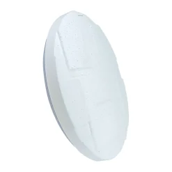 Strühm LED Deckenlampe mit Sternenhimmel IP44 D: 37 cm rund Weiß* Deckenleuchten|Led Lampen