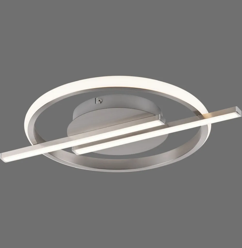 Just Light LED Deckenlampe Modern in Stahl L:42 cm 2100 lm dimmbar* Deckenleuchten|Flurlampen