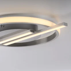 Just Light LED Deckenlampe Modern in Stahl L:42 cm 2100 lm dimmbar* Deckenleuchten|Flurlampen