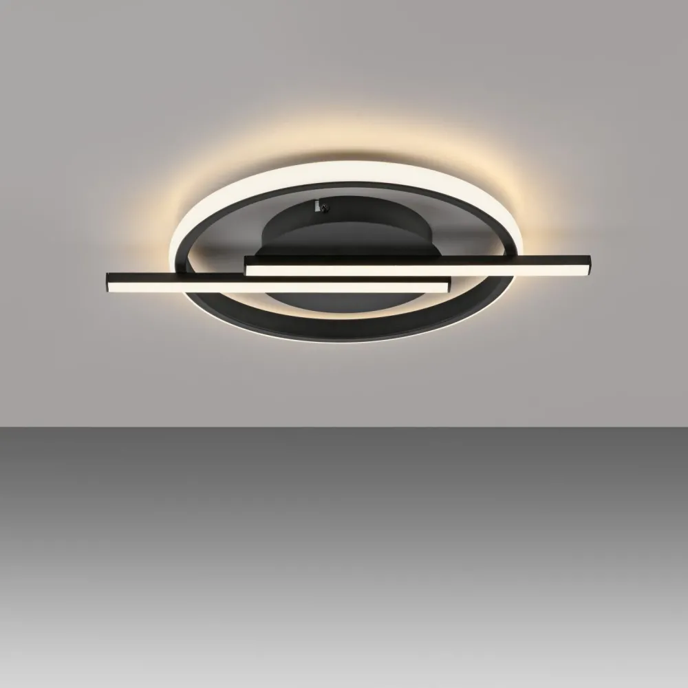Just Light LED Deckenlampe Modern Metall L:42,5 cm 2100 lm dimmbar* Deckenleuchten|Flurlampen