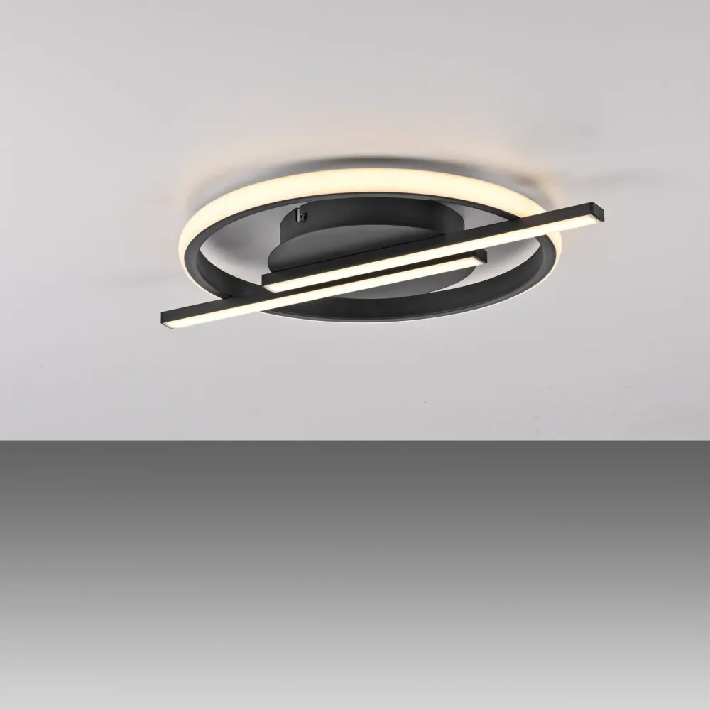 Just Light LED Deckenlampe Modern Metall L:42,5 cm 2100 lm dimmbar* Deckenleuchten|Flurlampen