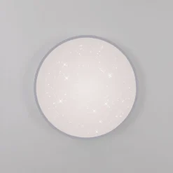 Just Light LED Deckenlampe Nachthimmel Silber Ø38 cm 20 W dimmbar* Deckenleuchten|Led Lampen