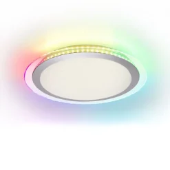 Online Just Light LED Deckenlampe Rainbow RGB Dimmer Ø45 cm Fernbedienung