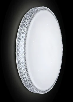 Novecento LED Deckenlampe rund Ø 40 cm Sternenhimmel 4000 K Weiß* Deckenleuchten|Led Lampen