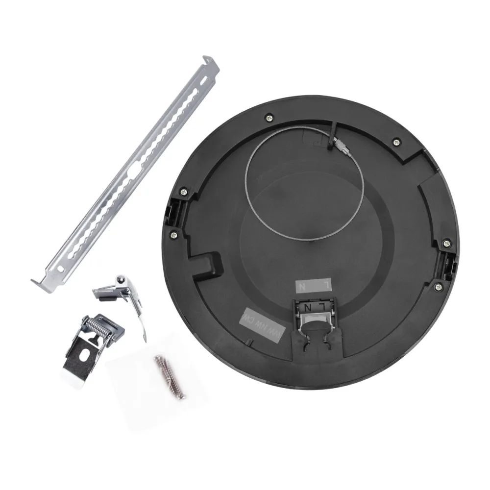 Strühm LED Deckenlampe rund D: 16,7 cm Aufputz Unterputz Schwarz* Deckenleuchten|Led Lampen