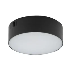 Discount Nowodvorski LED Deckenlampe Schwarz Ø 11 cm 4000 K neutralweiß blendarm