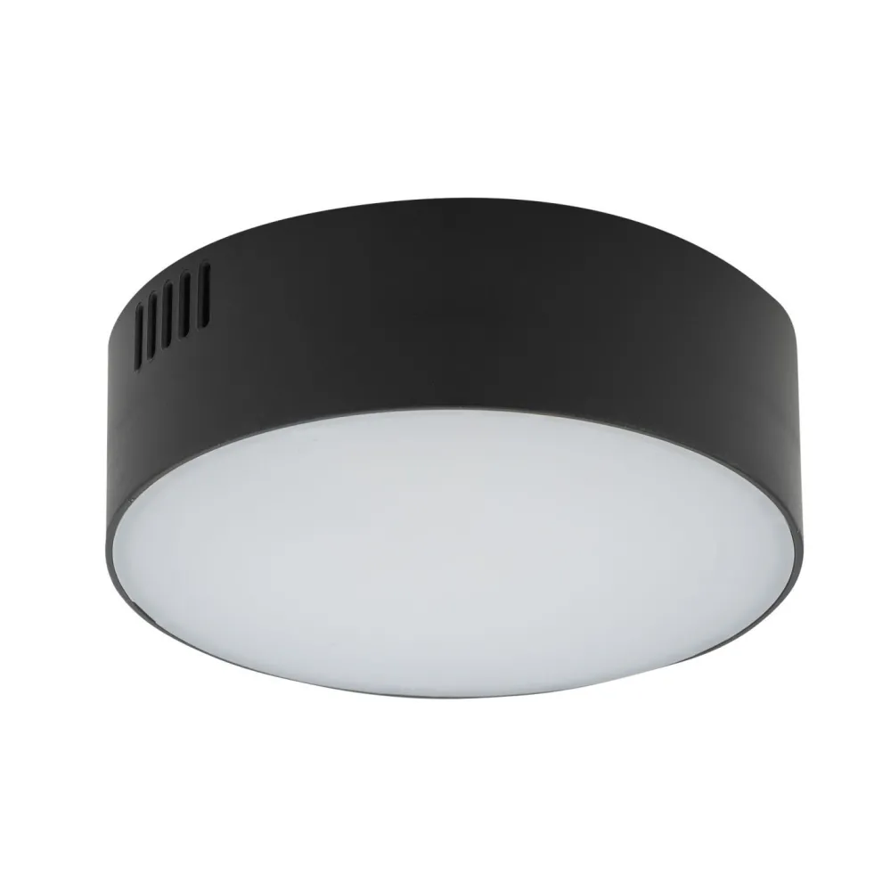 Discount Nowodvorski LED Deckenlampe Schwarz Ø 11 cm 4000 K neutralweiß blendarm