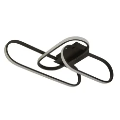 Searchlight LED Deckenlampe Schwarz 3000/4500/6500 K 1812 lm Metall* Deckenleuchten|Led Lampen