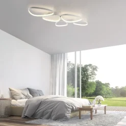 Hot Just Light LED Deckenlampe Weiß Metall 3000 K 6100 lm L:116,5 cm