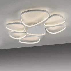 Just Light LED Deckenlampe Weiß Metall 3000 K 6100 lm L:92 cm* Deckenleuchten|Led Lampen