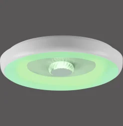 Just Light LED Deckenlampe Weiß RGB Beleuchtung mit Ø39 cm 2200 lm* Deckenleuchten|Bürolampen