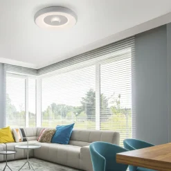 Just Light LED Deckenlampe Weiß RGB Beleuchtung mit Ø39 cm 2200 lm* Deckenleuchten|Bürolampen