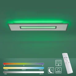 Clearance Just Light LED Deckenlampe Weiß RGB Licht dimmbar 2700-5000 K 34 W