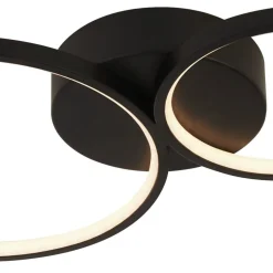 Searchlight LED Deckenleuchte 3000 K B: 98 cm dimmbar Schwarz Weiß* Deckenleuchten|Led Lampen