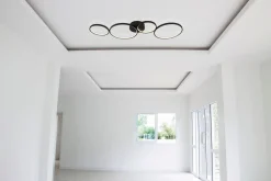 Searchlight LED Deckenleuchte 3000 K B: 98 cm dimmbar Schwarz Weiß* Deckenleuchten|Led Lampen