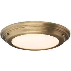 Elstead LED Deckenleuchte Bad ANISA Messing Ø36cm Lampe* Deckenleuchten|Led Lampen