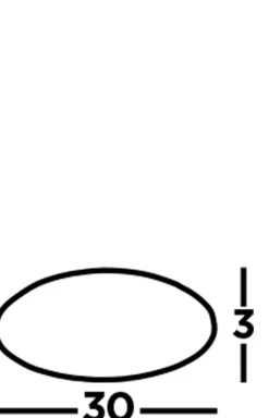 Searchlight LED Deckenleuchte Bad IP44 D: 30 cm Chrom 4000 K rund flach* Deckenleuchten|Led Lampen