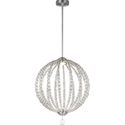 Elstead LED Deckenleuchte BINUM Glas Ø51cm kürzbar Lampe* Deckenleuchten|Led Lampen