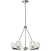 Elstead LED Deckenleuchte DARINA in Nickel Ø67cm Lampe* Moderne Lampen|Designerlampen
