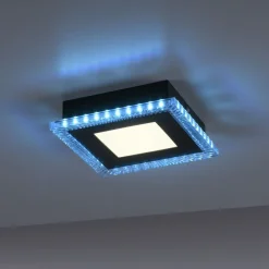 Just Light LED Deckenleuchte dimmbar RBG Farbwechsel Fernbedienung* Flurlampen|Wohnzimmerlampen