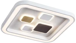 Rabalux LED Deckenleuchte Dimmbar Chrom Fernbedienung 40W* Deckenleuchten|Led Lampen