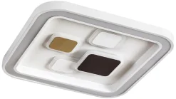 Rabalux LED Deckenleuchte Dimmbar Chrom Fernbedienung 40W* Deckenleuchten|Led Lampen