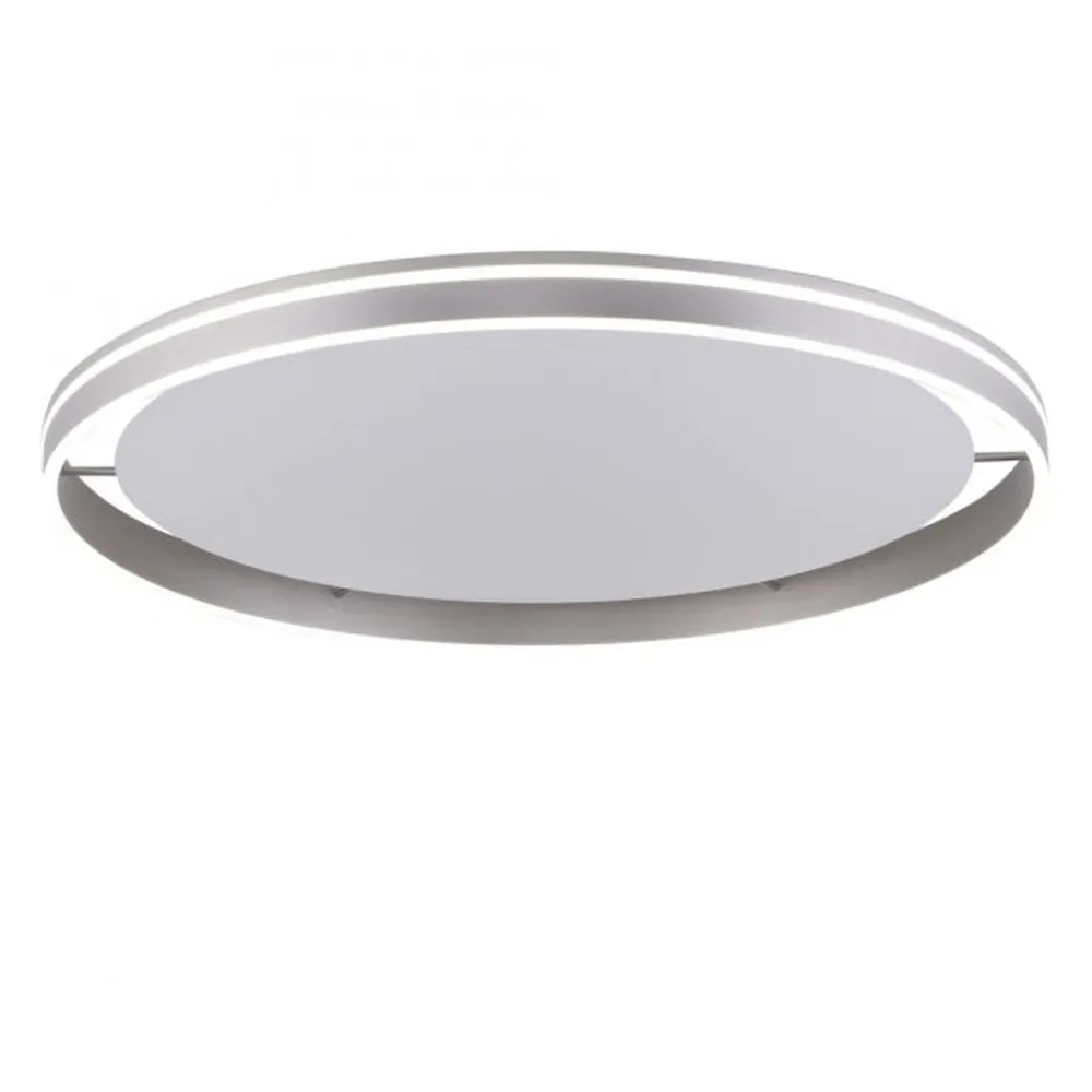 Best Paul Neuhaus LED Deckenleuchte Farbtemperaturwechsel 58 W in Stahl