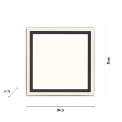 Best Just Light LED Deckenleuchte Fernbedienung 2700-5000 K dimmbar