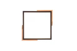 Trio Reality LED Deckenleuchte Holz 2400 lm B:31,5 cm Schwarz Natur