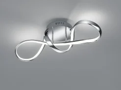 Online Trio Reality LED Deckenleuchte in Chrom dimmbar L:60 cm 28 W 3400 lm