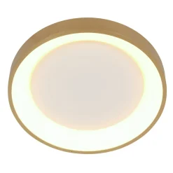 Steinhauer LED Deckenleuchte in Gold Weiß Ø38 cm 30 W gemütlich* Deckenleuchten|Led Lampen
