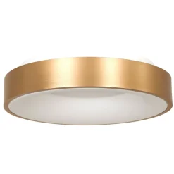 Steinhauer LED Deckenleuchte Metall Kunststoff in Gold Weiß 40 W* Metall Lampen|Schlafzimmer Lampen