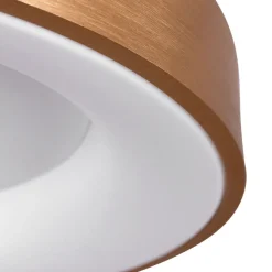 Steinhauer LED Deckenleuchte Metall Kunststoff in Gold Weiß 40 W* Metall Lampen|Schlafzimmer Lampen