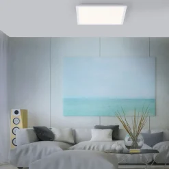 Outlet Just Light LED Deckenleuchte mit Bewegungsmelder L:44,5 cm 2100 lm