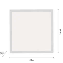 Outlet Just Light LED Deckenleuchte mit Bewegungsmelder L:44,5 cm 2100 lm