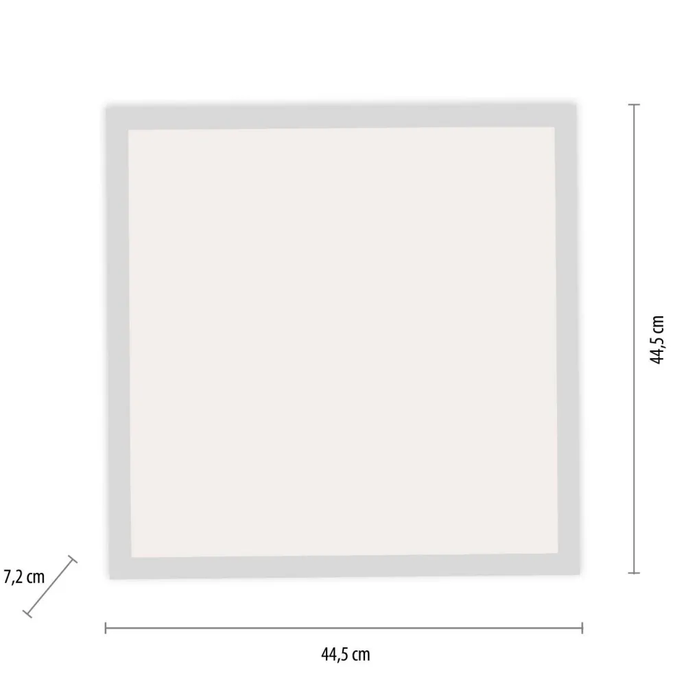 Outlet Just Light LED Deckenleuchte mit Bewegungsmelder L:44,5 cm 2100 lm