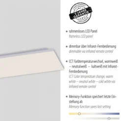 Sale Just Light LED Deckenleuchte mit Fernbedienung dimmbar 2700-5000 K