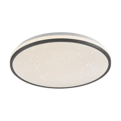 Discount Just Light LED Deckenleuchte Nachthimmel Schwarz 3000 K dimmbar