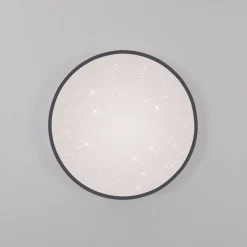 Discount Just Light LED Deckenleuchte Nachthimmel Schwarz 3000 K dimmbar