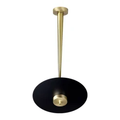 Giovanni Battista LED Deckenleuchte rund D: 30 cm in Bronze hell Schwarz* Deckenleuchten|Led Lampen