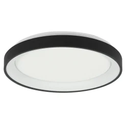 Clearance Steinhauer LED Deckenleuchte Schwarz Weiß Ø38 cm 30 W gemütlich