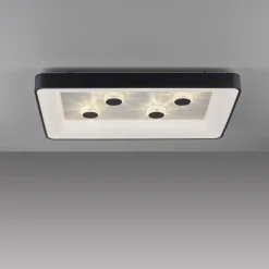 Best Just Light LED Deckenleuchte Schwarz 2700-5000 K 6295 lm dimmbar