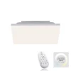 Outlet Just Light LED Deckenleuchte Weiß Dimmer 20 W Fernbedienung