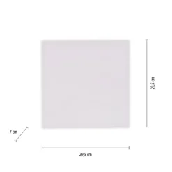 Outlet Just Light LED Deckenleuchte Weiß Dimmer 20 W Fernbedienung