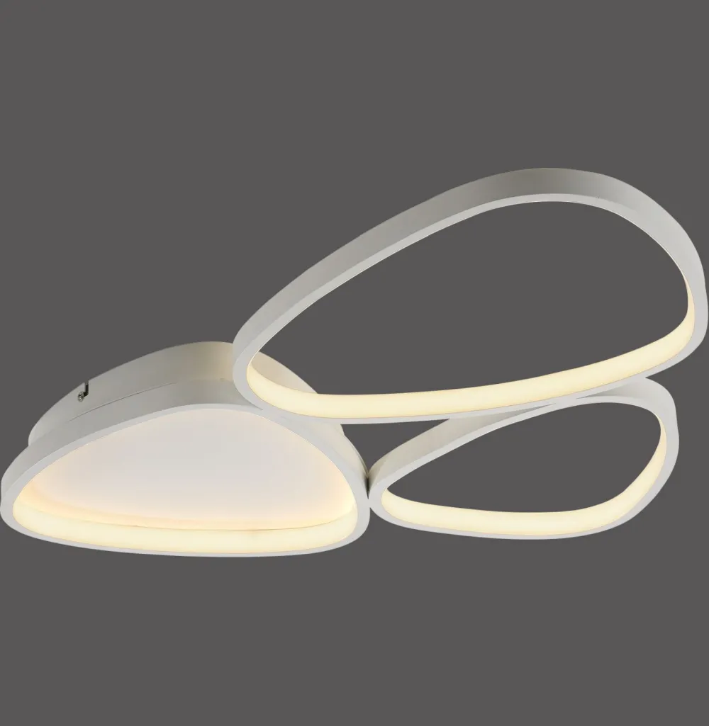 Hot Just Light LED Deckenleuchte Weiß Metall 3000 K 3800 lm L:69,5 cm