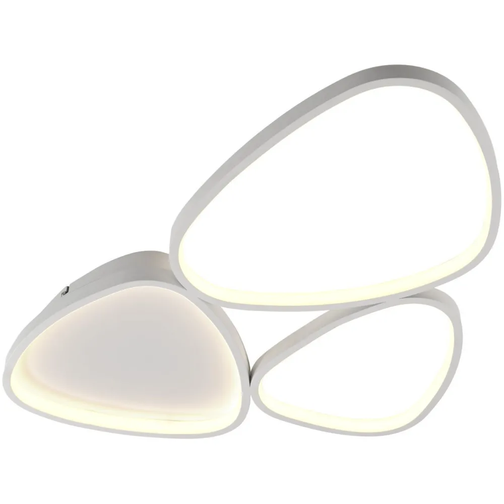 Hot Just Light LED Deckenleuchte Weiß Metall 3000 K 3800 lm L:69,5 cm