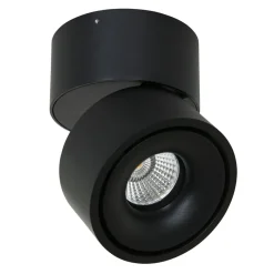 Steinhauer LED Deckenspot Metall Schwarz Ø78 cm rund 8 W 2700 K