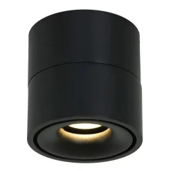 Steinhauer LED Deckenspot Metall Schwarz Ø78 cm rund 8 W 2700 K